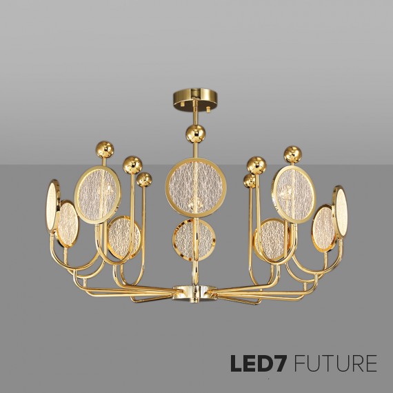 Loft Industry Modern - Volna Chandelier